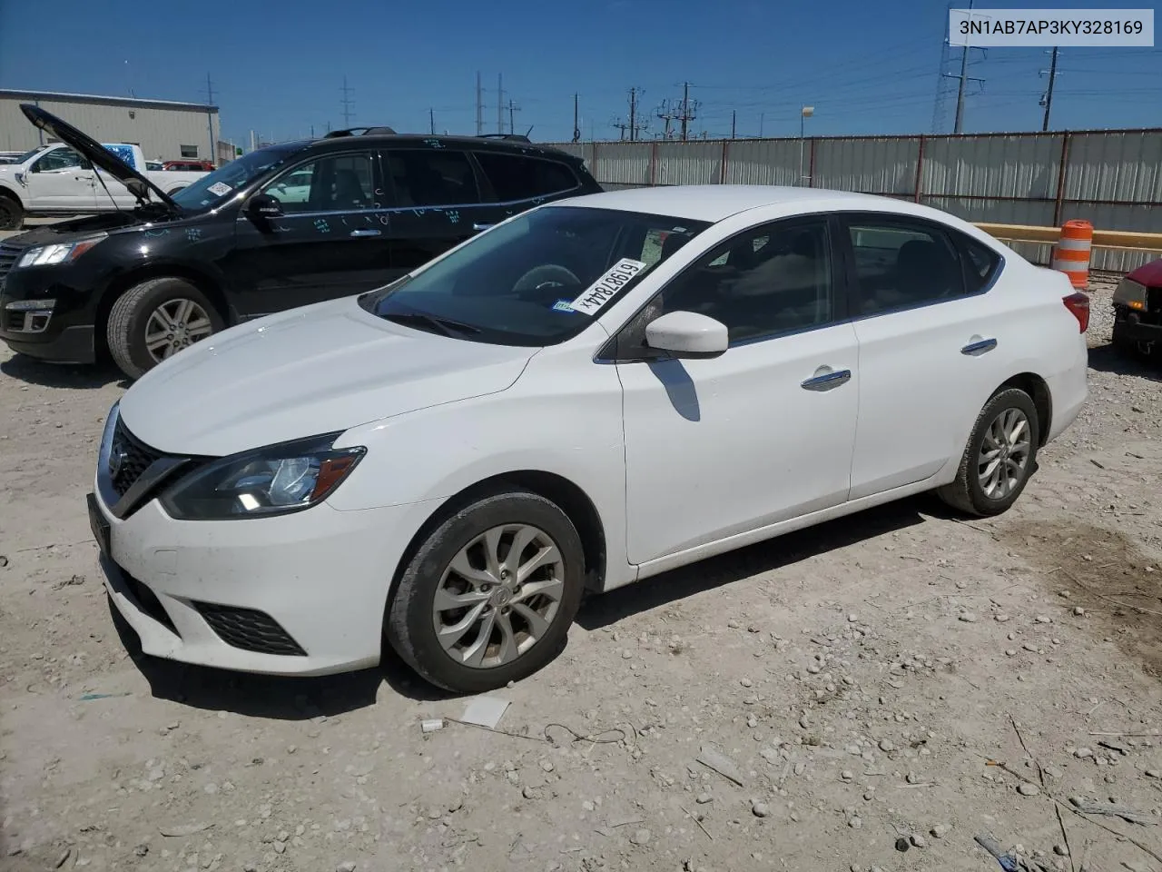 2019 Nissan Sentra S VIN: 3N1AB7AP3KY328169 Lot: 61987844