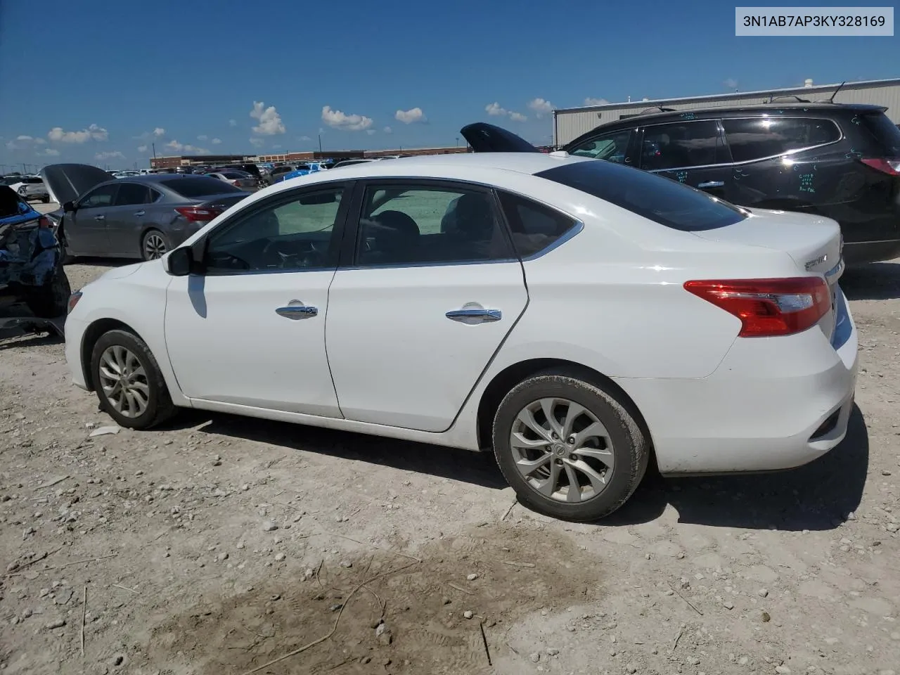 2019 Nissan Sentra S VIN: 3N1AB7AP3KY328169 Lot: 61987844