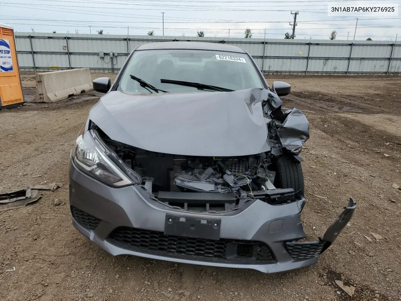 3N1AB7AP6KY276925 2019 Nissan Sentra S