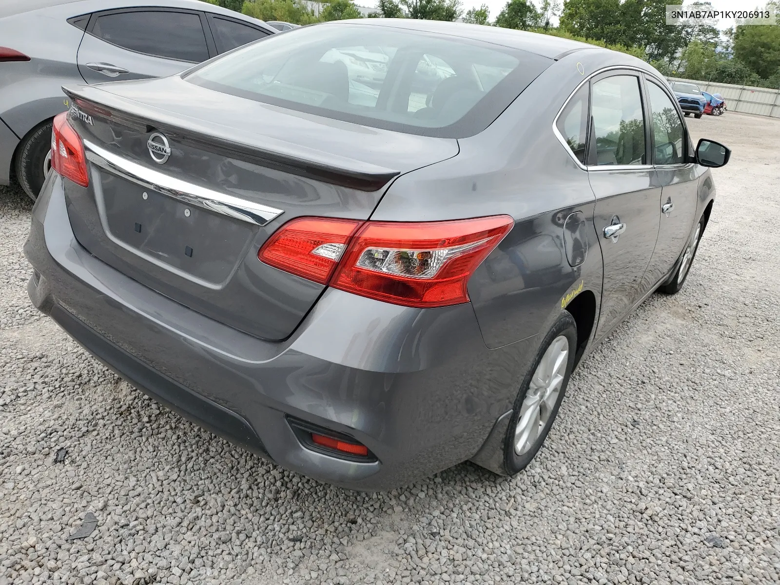 3N1AB7AP1KY206913 2019 Nissan Sentra S