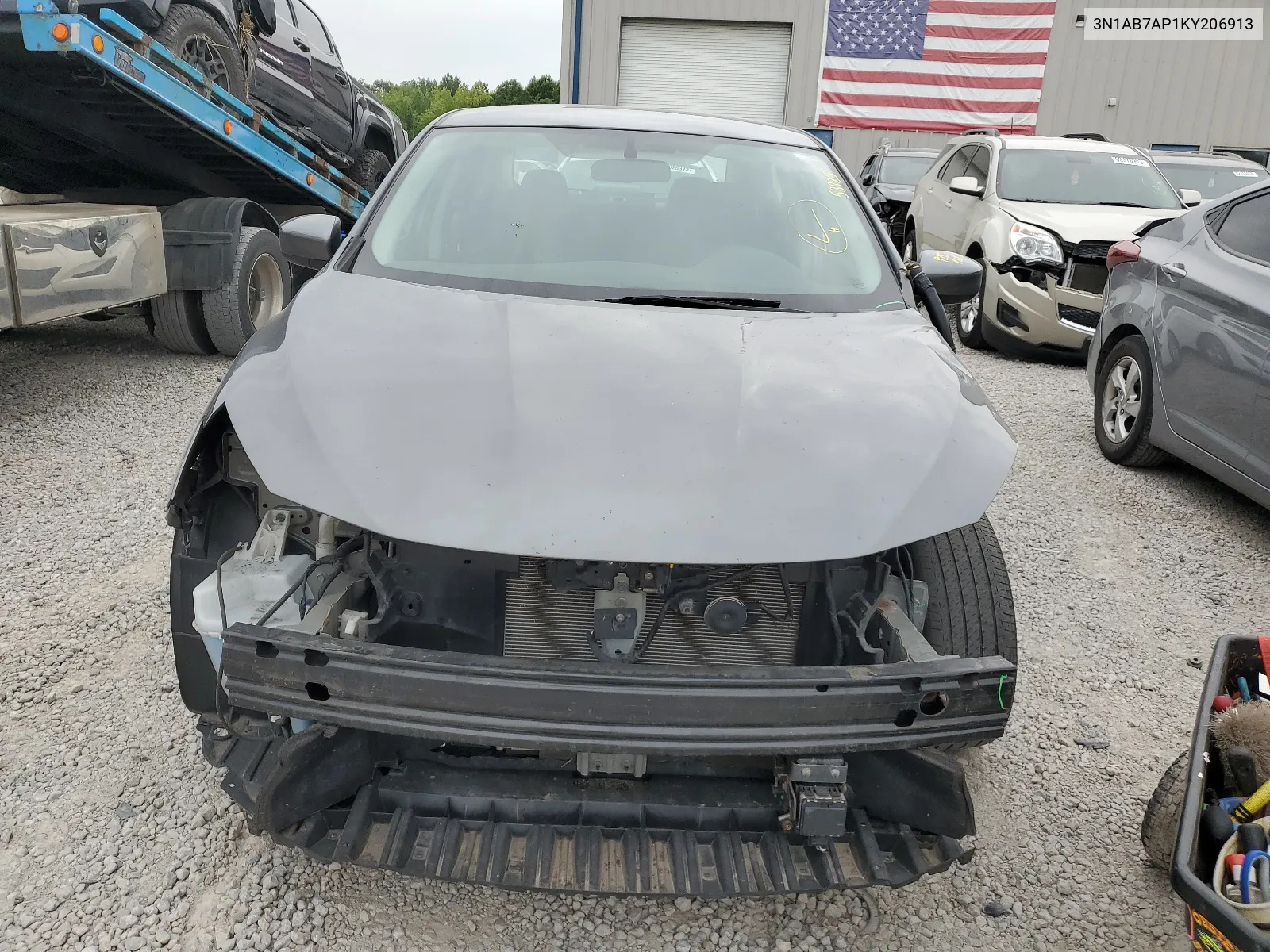 3N1AB7AP1KY206913 2019 Nissan Sentra S