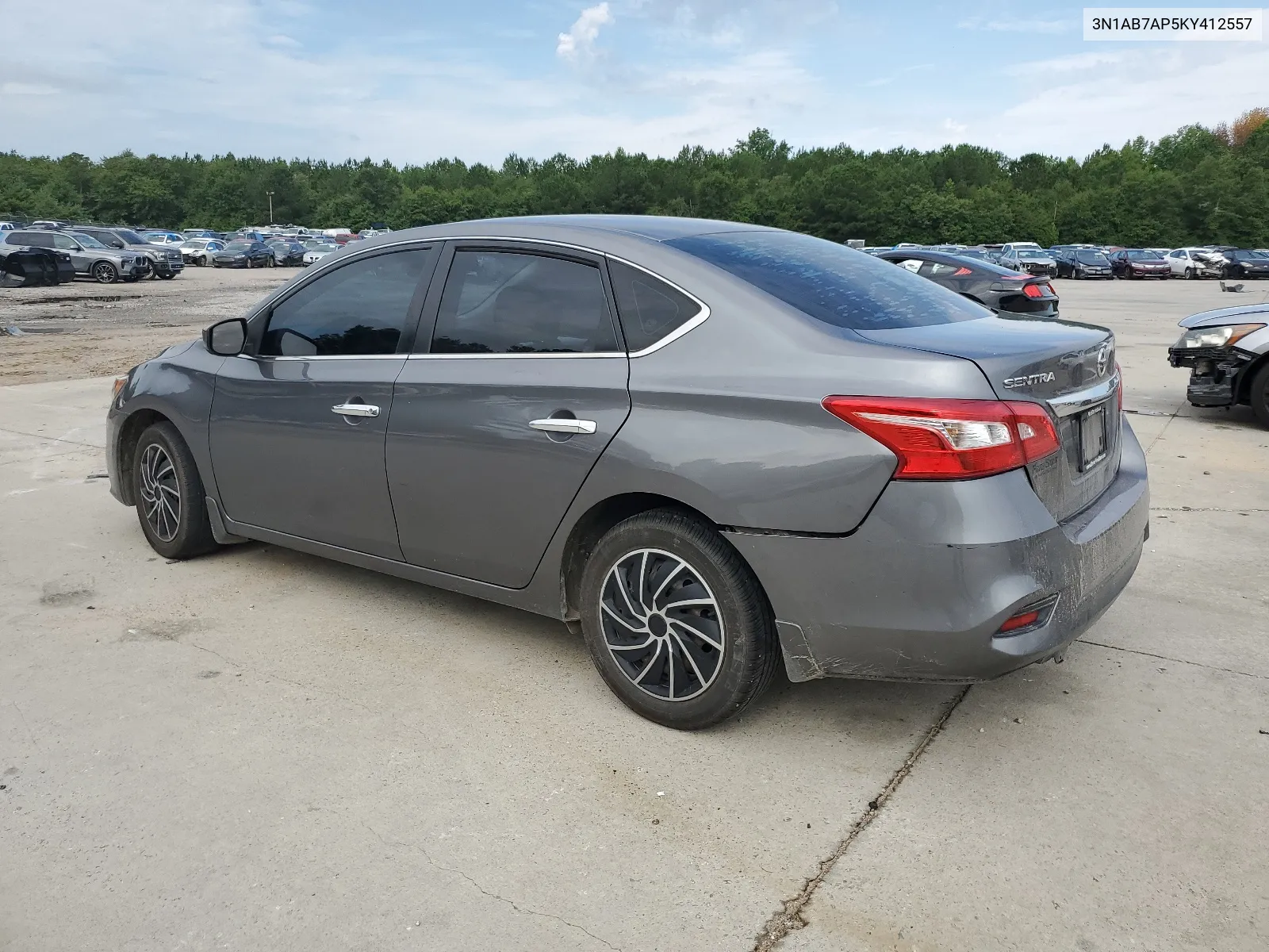 3N1AB7AP5KY412557 2019 Nissan Sentra S