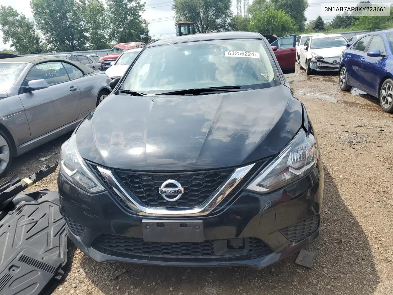 2019 Nissan Sentra S VIN: 3N1AB7AP8KY223661 Lot: 63256224