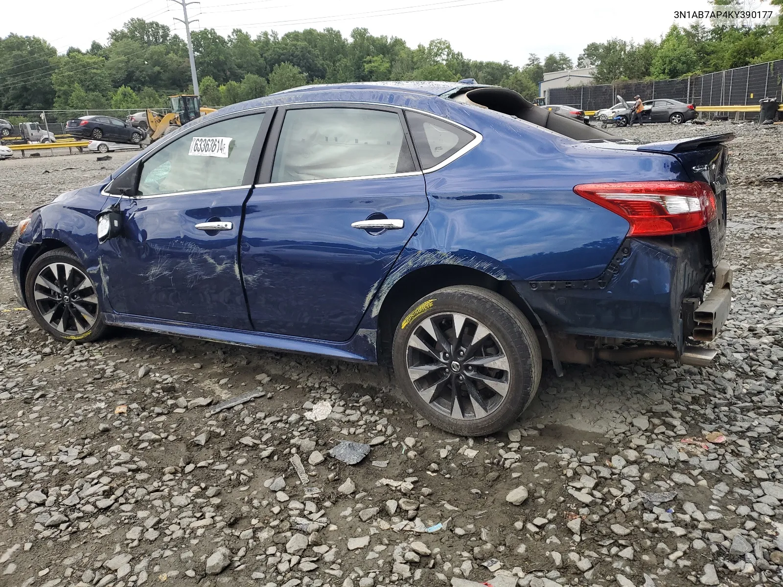 3N1AB7AP4KY390177 2019 Nissan Sentra S