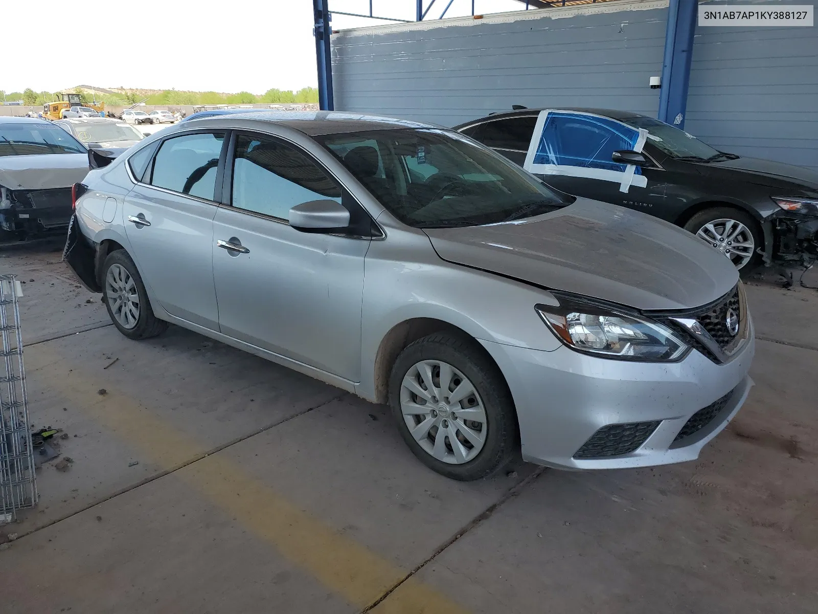 3N1AB7AP1KY388127 2019 Nissan Sentra S