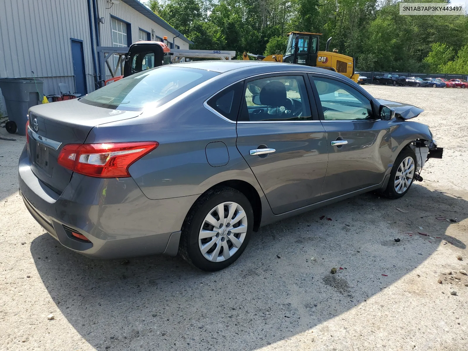 2019 Nissan Sentra S VIN: 3N1AB7AP3KY443497 Lot: 63511994