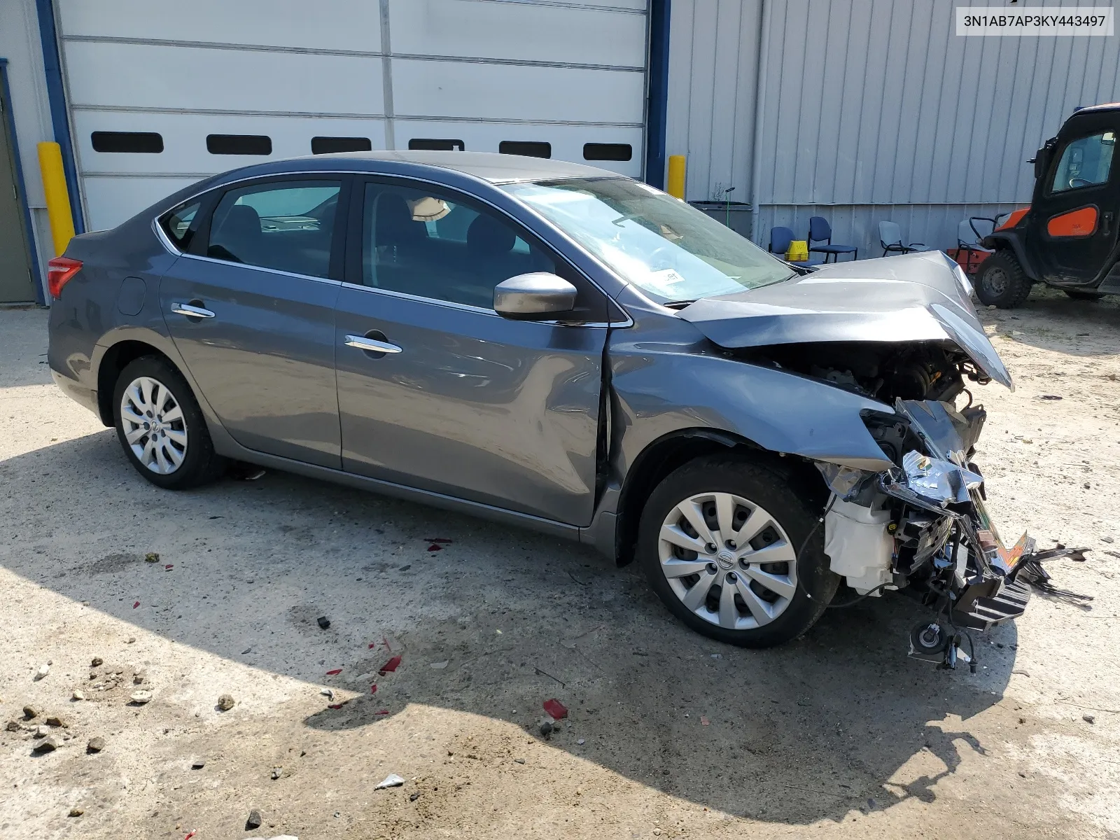 3N1AB7AP3KY443497 2019 Nissan Sentra S