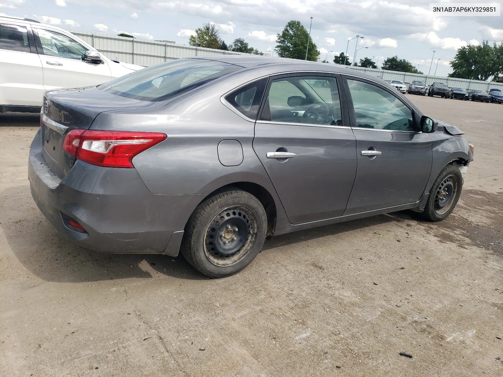 3N1AB7AP6KY329851 2019 Nissan Sentra S