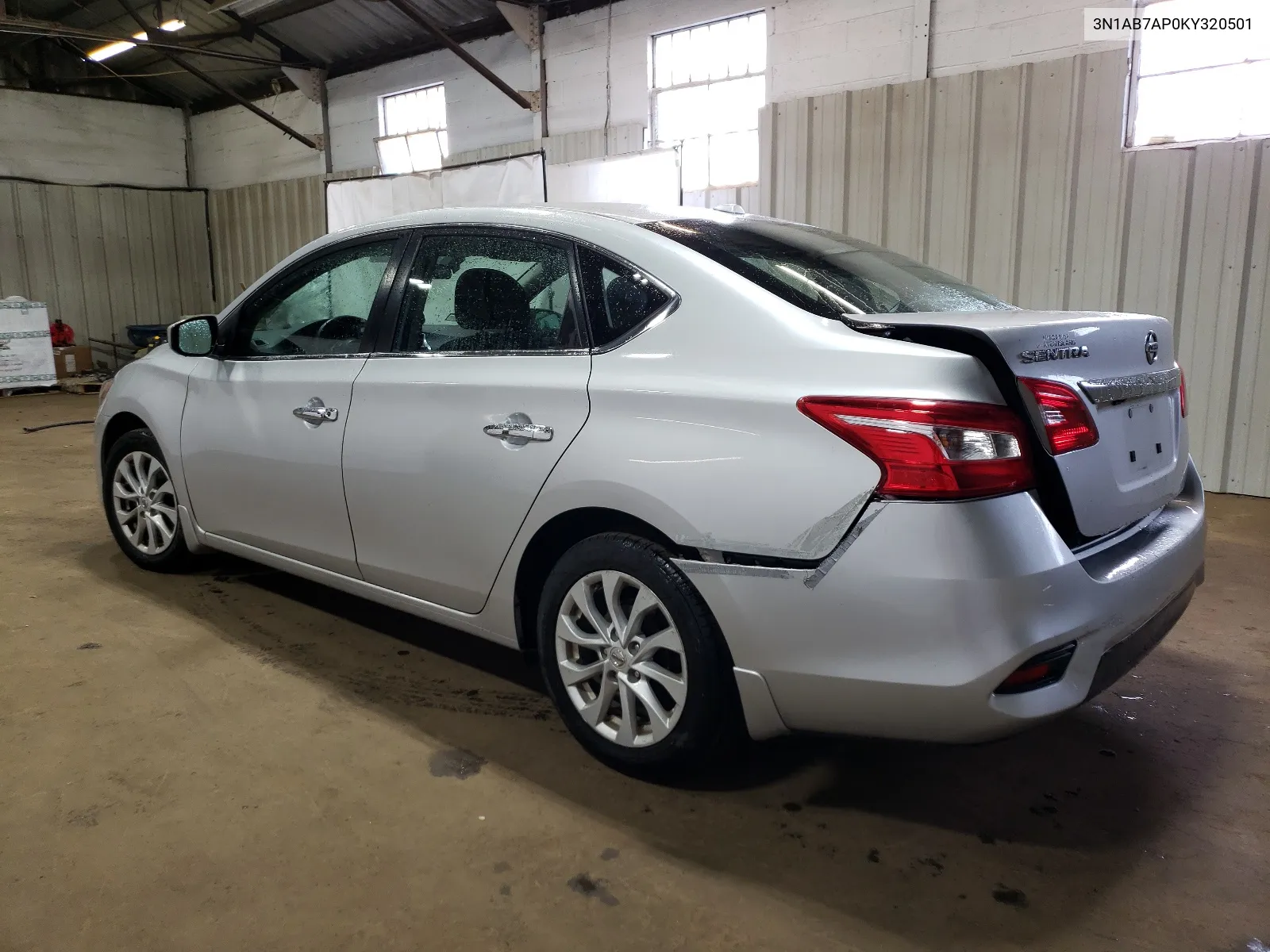 2019 Nissan Sentra S VIN: 3N1AB7AP0KY320501 Lot: 63678954