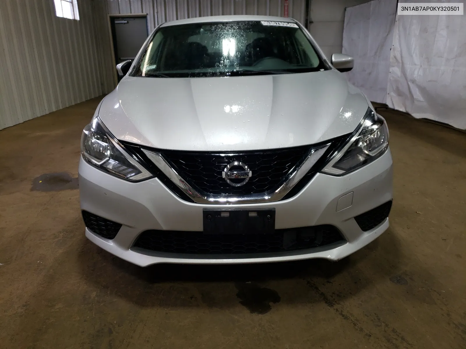 3N1AB7AP0KY320501 2019 Nissan Sentra S