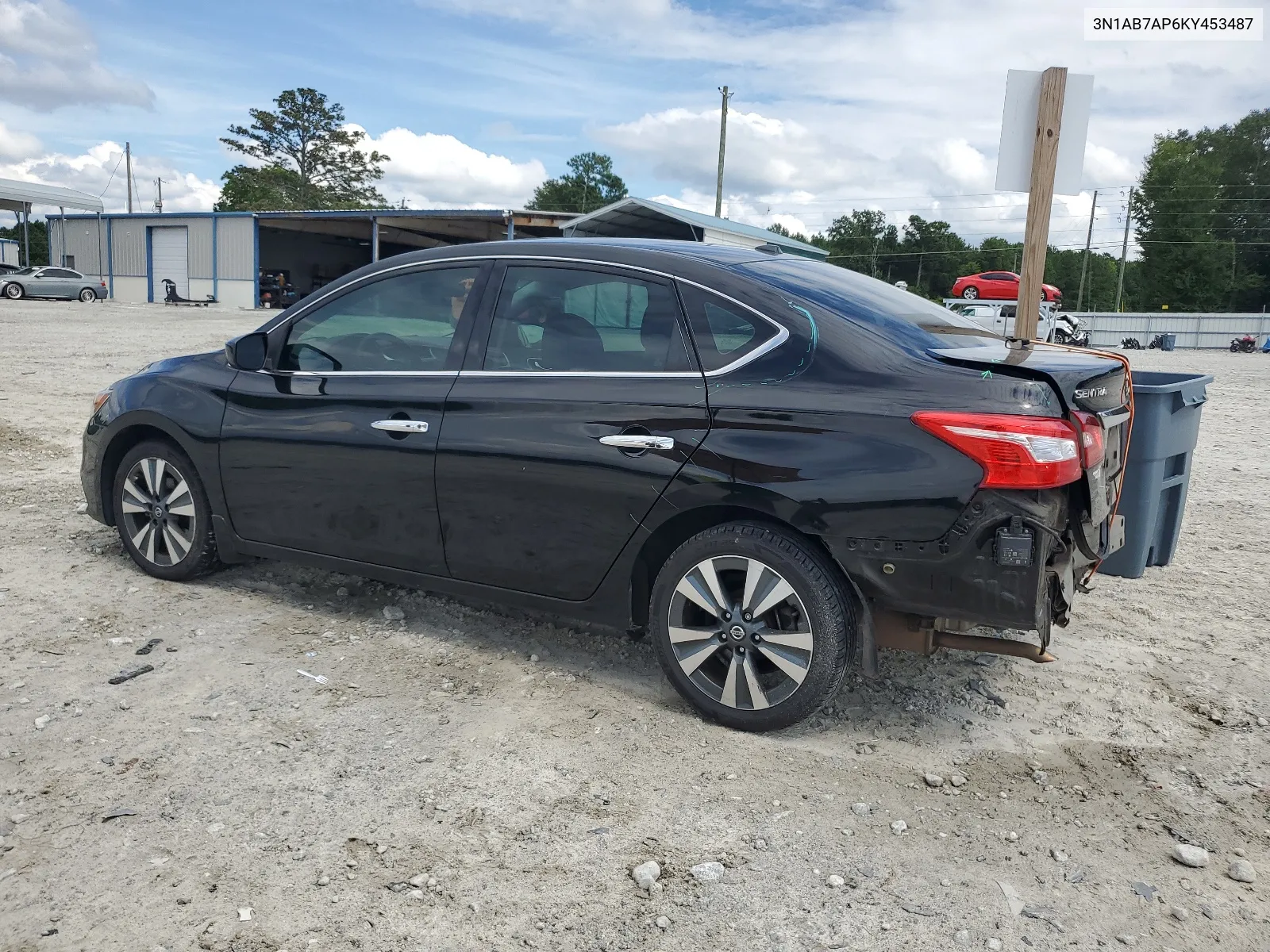 2019 Nissan Sentra S VIN: 3N1AB7AP6KY453487 Lot: 63777444