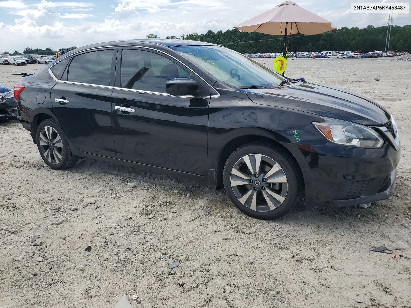 2019 Nissan Sentra S VIN: 3N1AB7AP6KY453487 Lot: 63777444