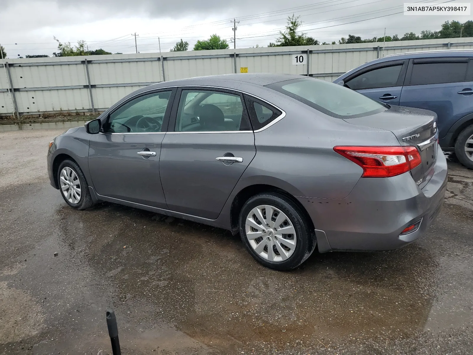 2019 Nissan Sentra S VIN: 3N1AB7AP5KY398417 Lot: 64042834