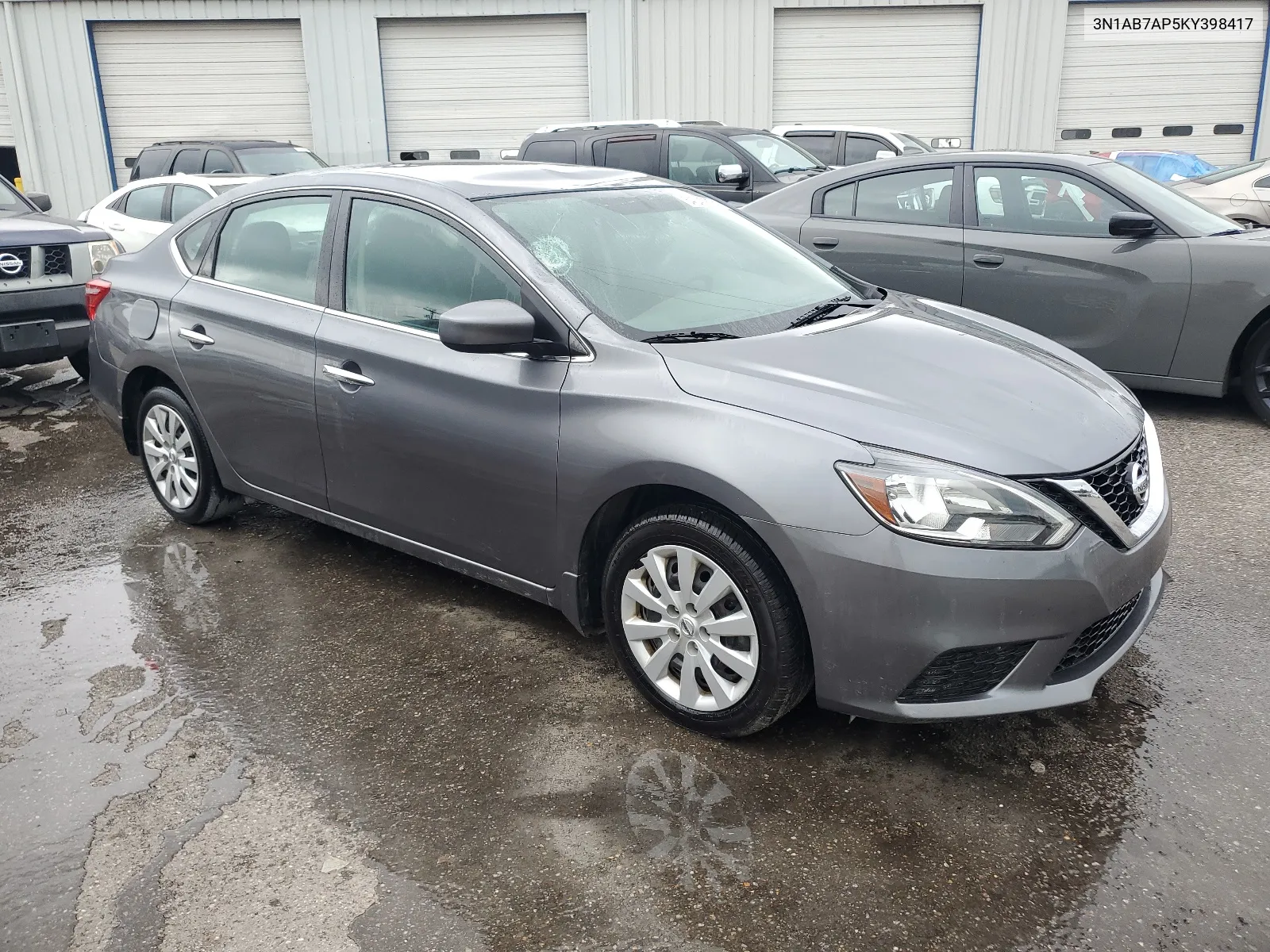 3N1AB7AP5KY398417 2019 Nissan Sentra S