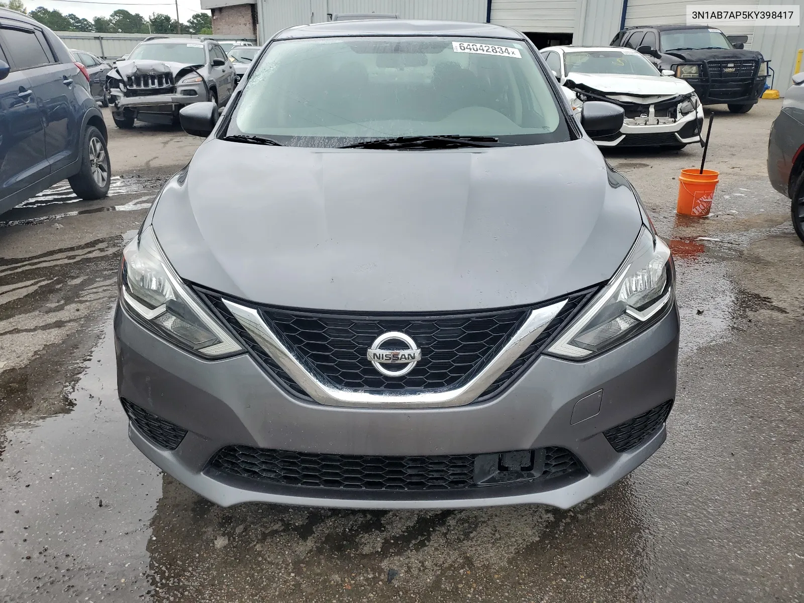 3N1AB7AP5KY398417 2019 Nissan Sentra S