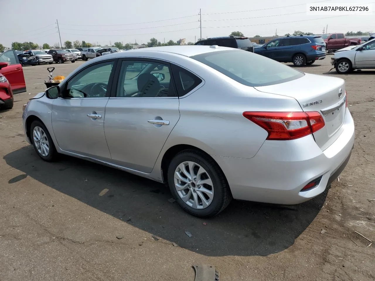 2019 Nissan Sentra S VIN: 3N1AB7AP8KL627296 Lot: 64107864