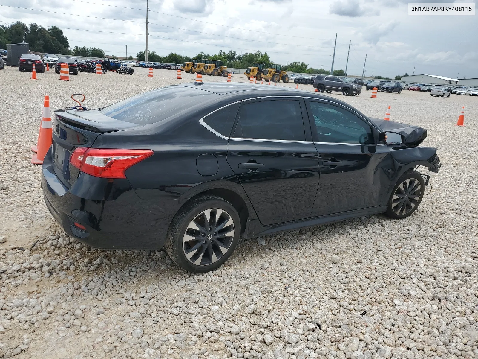 2019 Nissan Sentra S VIN: 3N1AB7AP8KY408115 Lot: 64166694