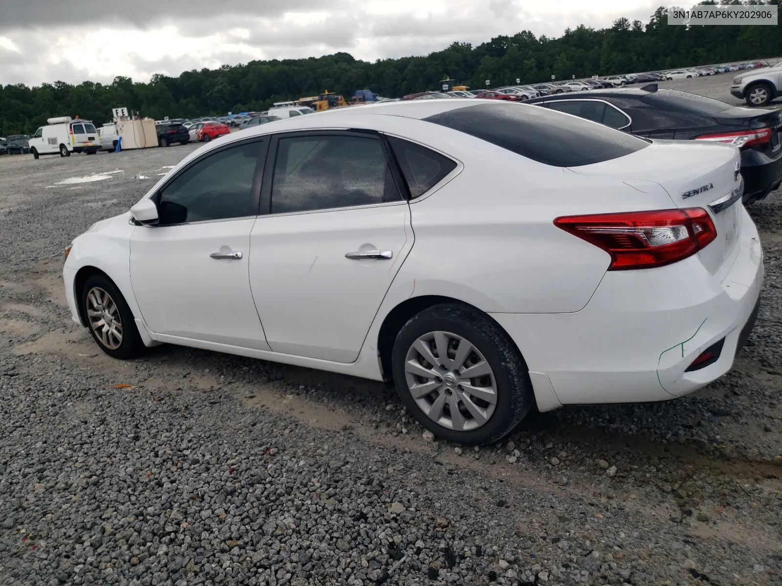 2019 Nissan Sentra S VIN: 3N1AB7AP6KY202906 Lot: 64186014