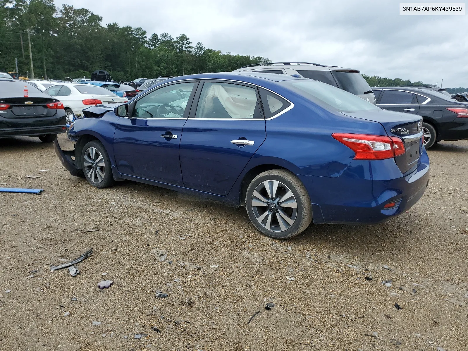 2019 Nissan Sentra S VIN: 3N1AB7AP6KY439539 Lot: 64211514