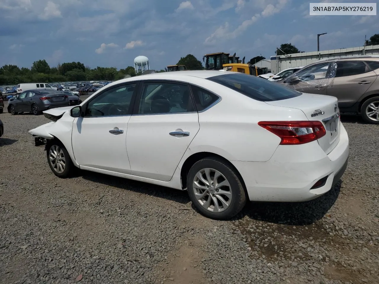 2019 Nissan Sentra S VIN: 3N1AB7AP5KY276219 Lot: 64228784