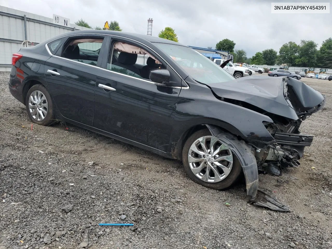 2019 Nissan Sentra S VIN: 3N1AB7AP9KY454391 Lot: 64310934