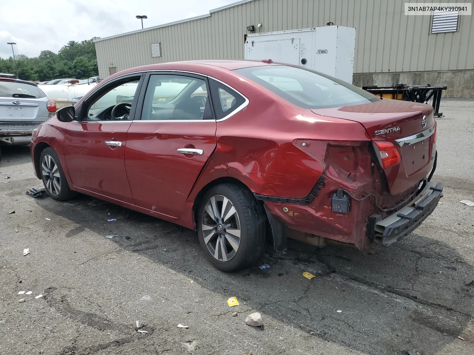 2019 Nissan Sentra S VIN: 3N1AB7AP4KY390941 Lot: 64445344