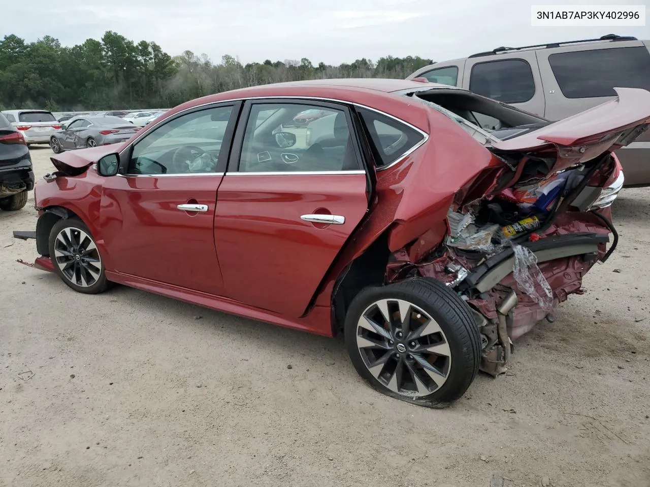 3N1AB7AP3KY402996 2019 Nissan Sentra S