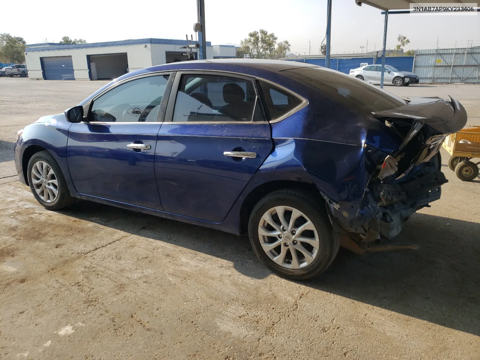 2019 Nissan Sentra S VIN: 3N1AB7AP9KY233406 Lot: 64793364