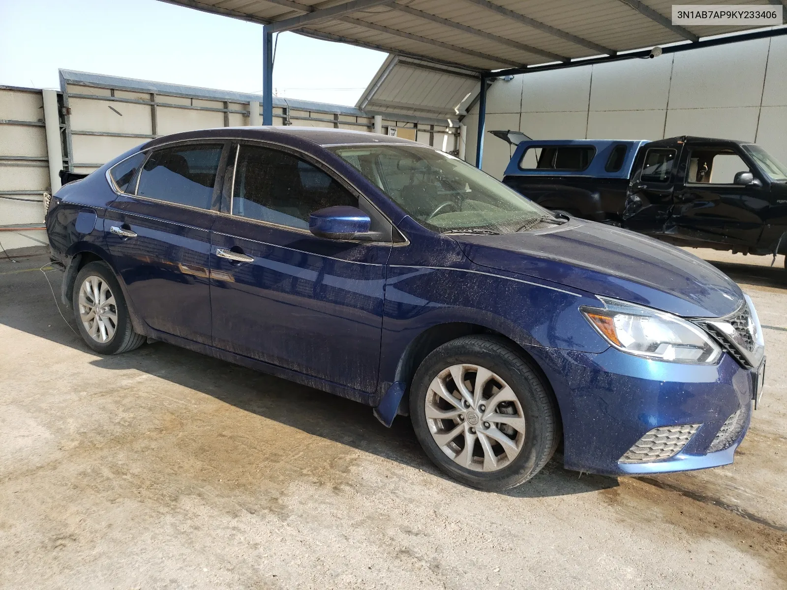 2019 Nissan Sentra S VIN: 3N1AB7AP9KY233406 Lot: 64793364