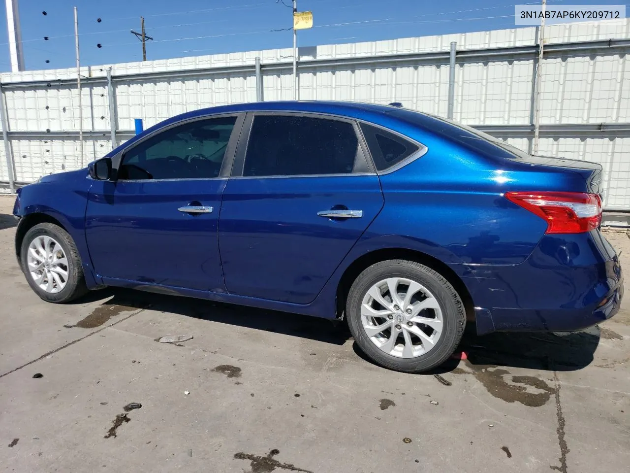 3N1AB7AP6KY209712 2019 Nissan Sentra S