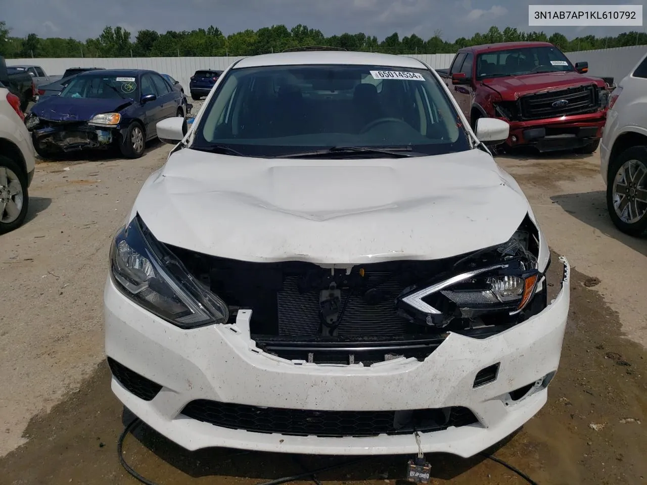 3N1AB7AP1KL610792 2019 Nissan Sentra S