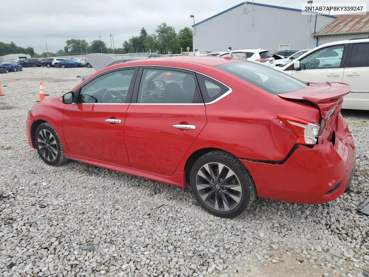 3N1AB7AP8KY339247 2019 Nissan Sentra S