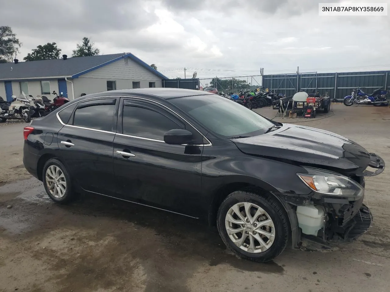 3N1AB7AP8KY358669 2019 Nissan Sentra S