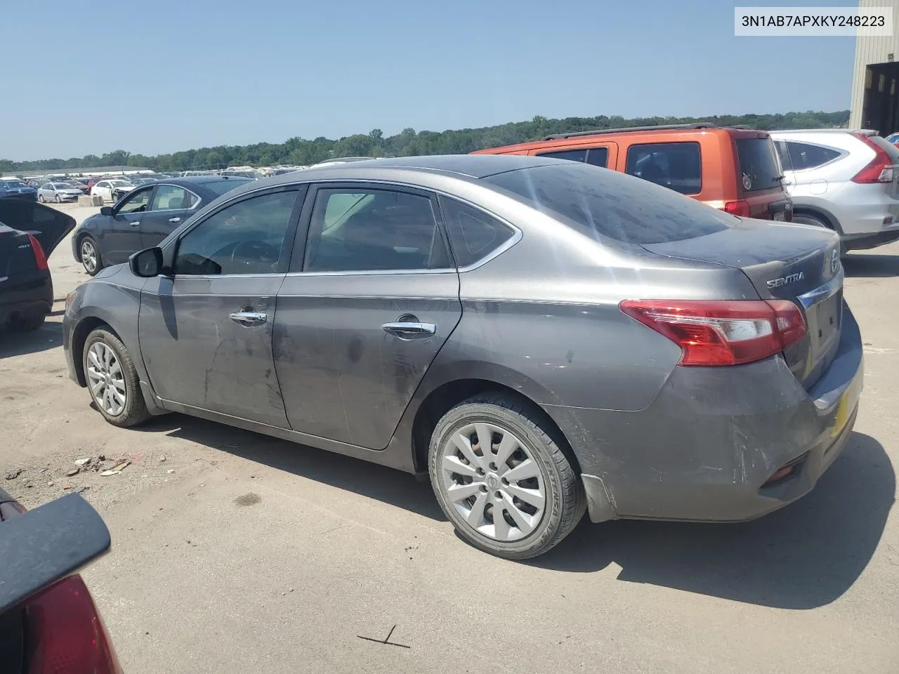 3N1AB7APXKY248223 2019 Nissan Sentra S