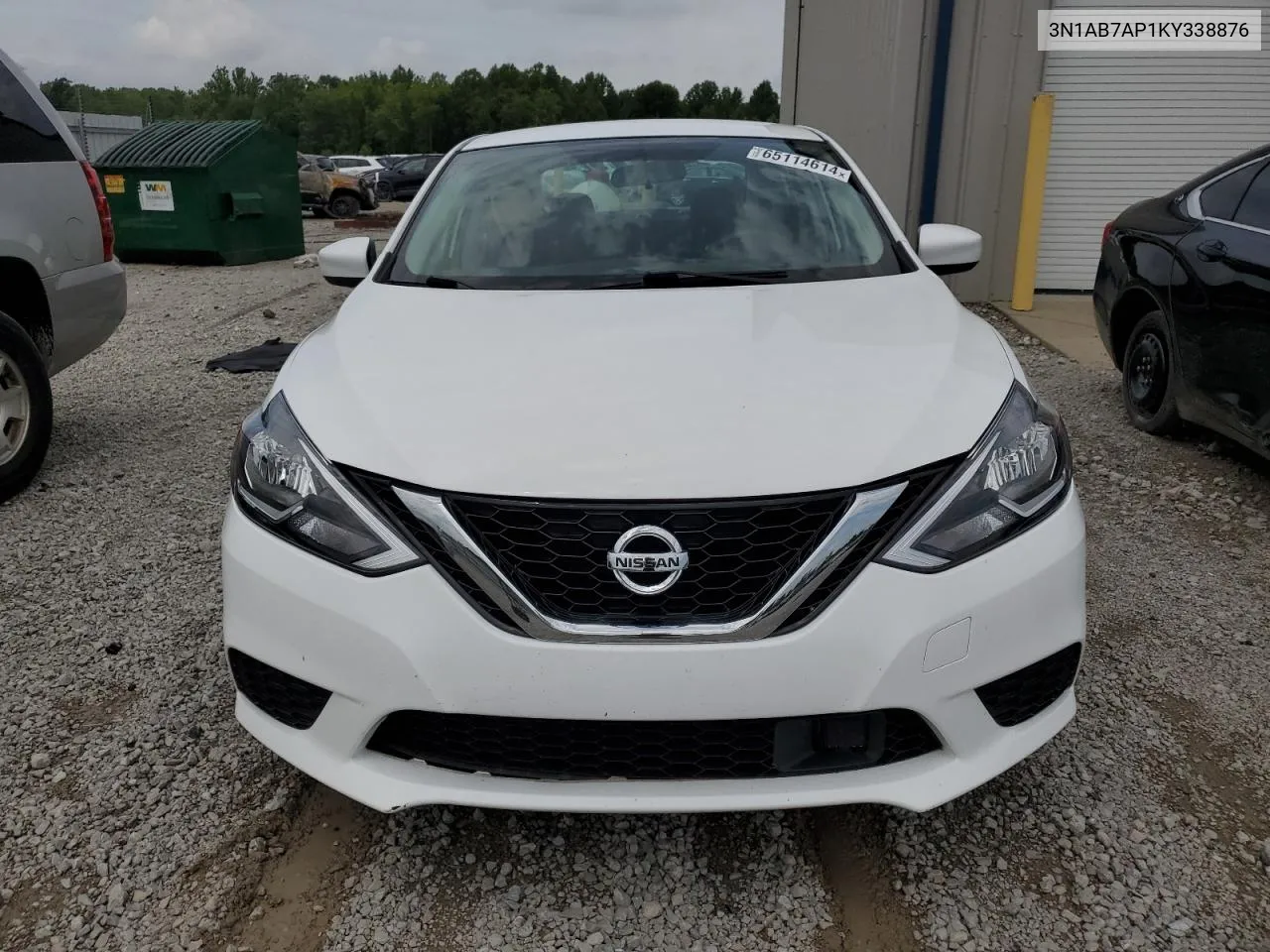 2019 Nissan Sentra S VIN: 3N1AB7AP1KY338876 Lot: 65114614