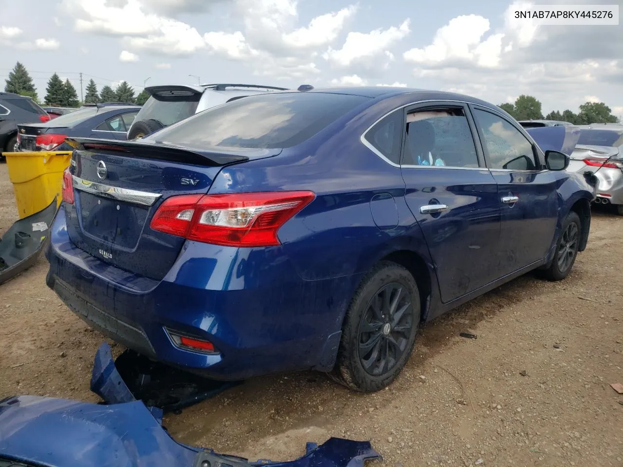 3N1AB7AP8KY445276 2019 Nissan Sentra S