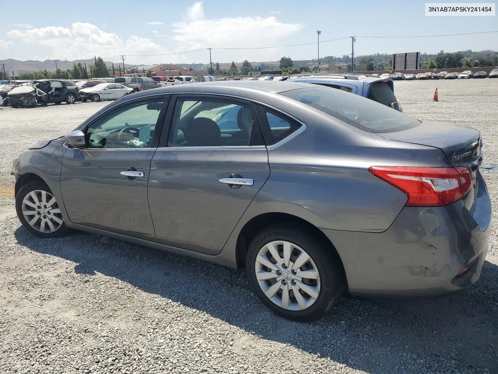 2019 Nissan Sentra S VIN: 3N1AB7AP5KY241454 Lot: 65246684