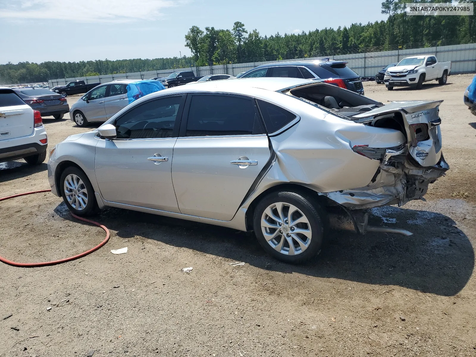 3N1AB7AP0KY247985 2019 Nissan Sentra S