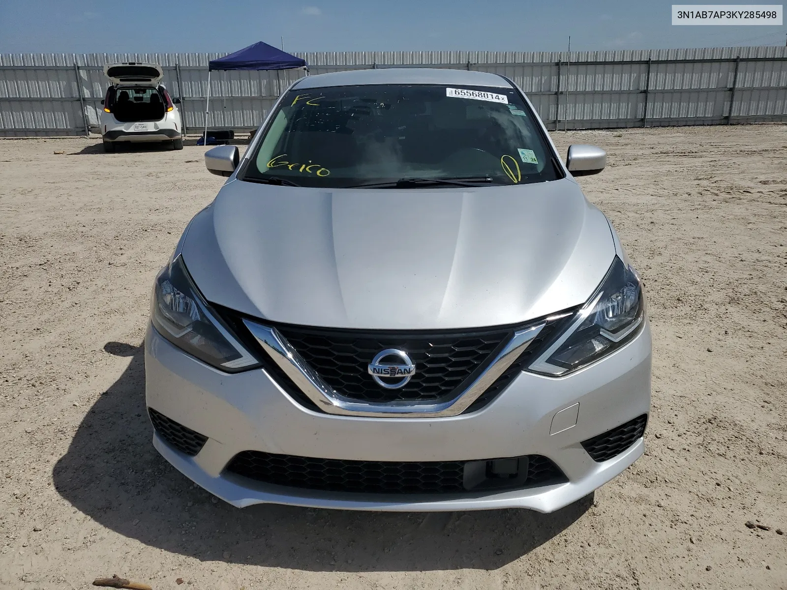 2019 Nissan Sentra S VIN: 3N1AB7AP3KY285498 Lot: 65568014