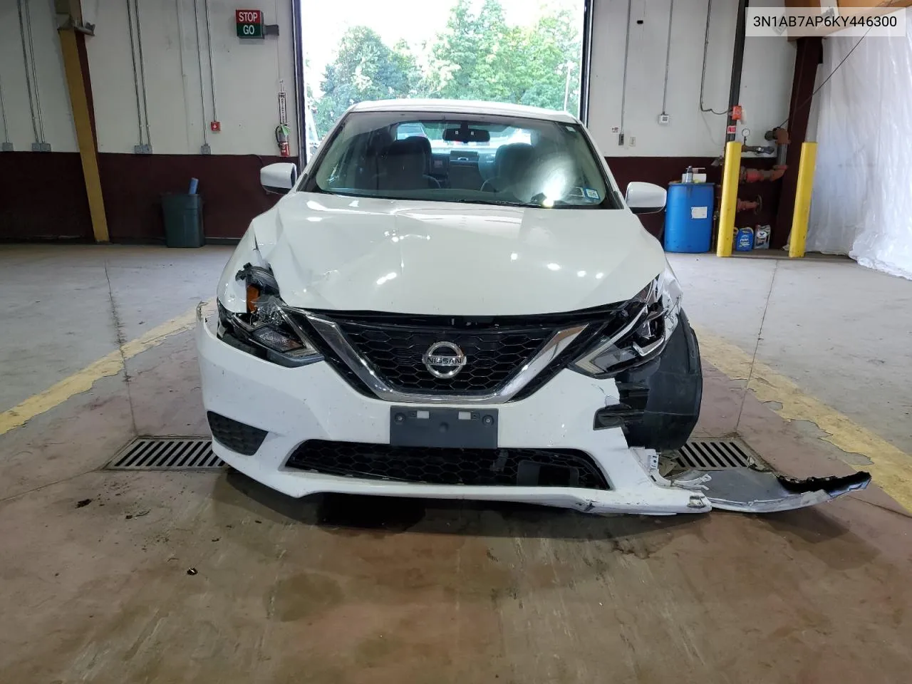 2019 Nissan Sentra S VIN: 3N1AB7AP6KY446300 Lot: 65576634