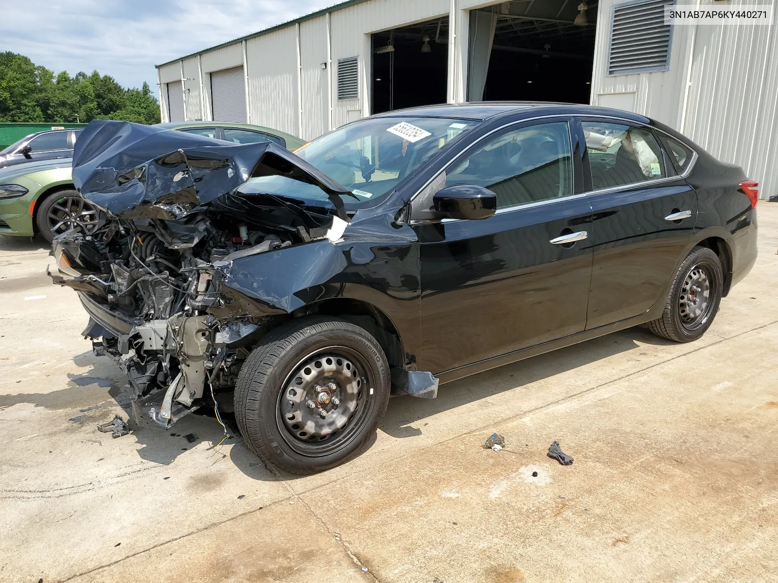 2019 Nissan Sentra S VIN: 3N1AB7AP6KY440271 Lot: 65630354