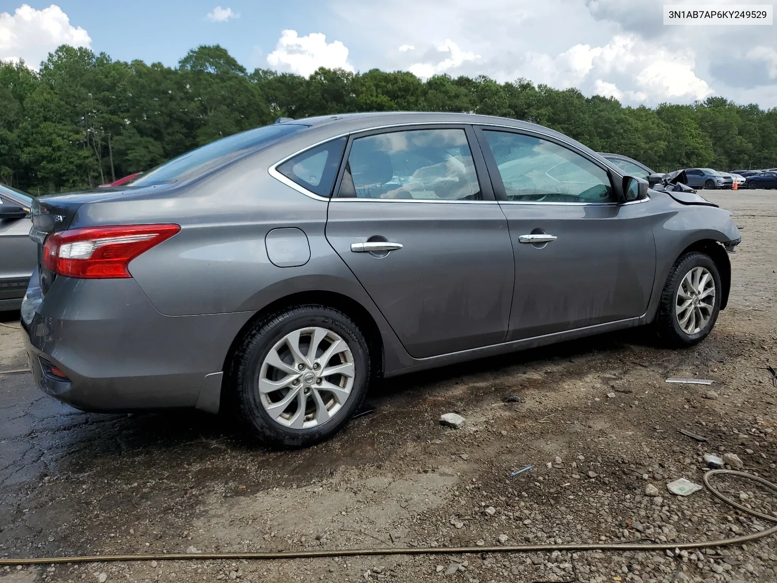 2019 Nissan Sentra S VIN: 3N1AB7AP6KY249529 Lot: 65630594