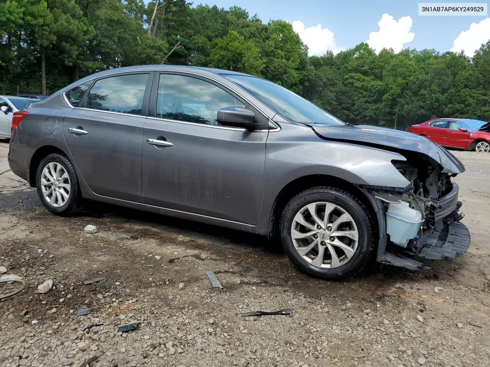 2019 Nissan Sentra S VIN: 3N1AB7AP6KY249529 Lot: 65630594