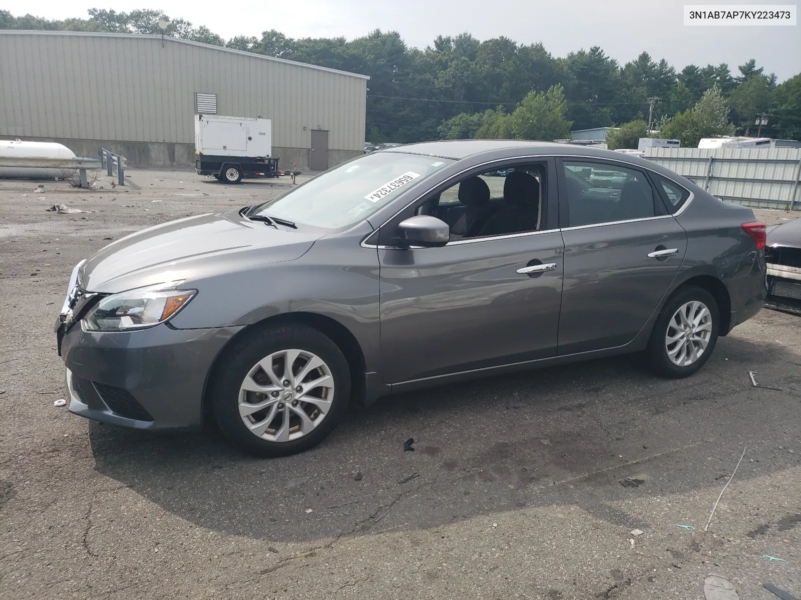 2019 Nissan Sentra S VIN: 3N1AB7AP7KY223473 Lot: 65637324