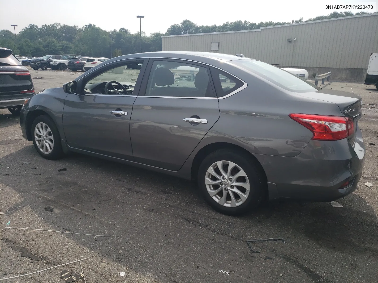 2019 Nissan Sentra S VIN: 3N1AB7AP7KY223473 Lot: 65637324