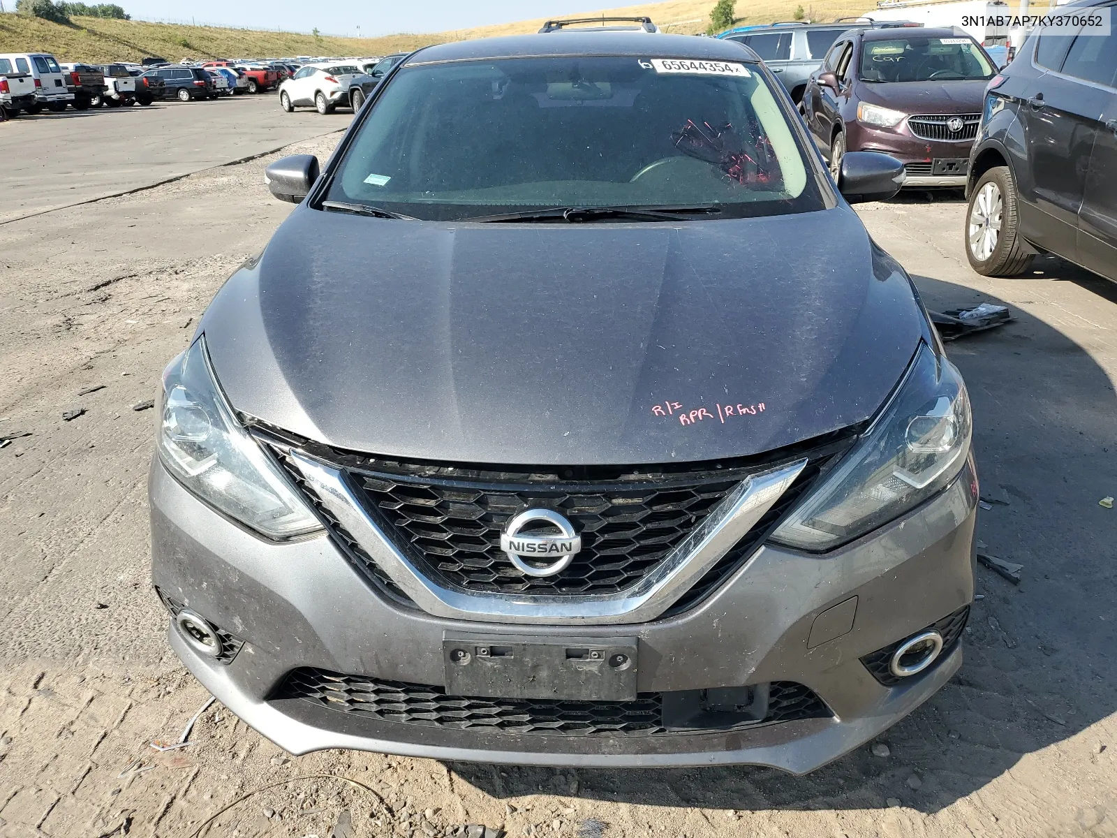 3N1AB7AP7KY370652 2019 Nissan Sentra S