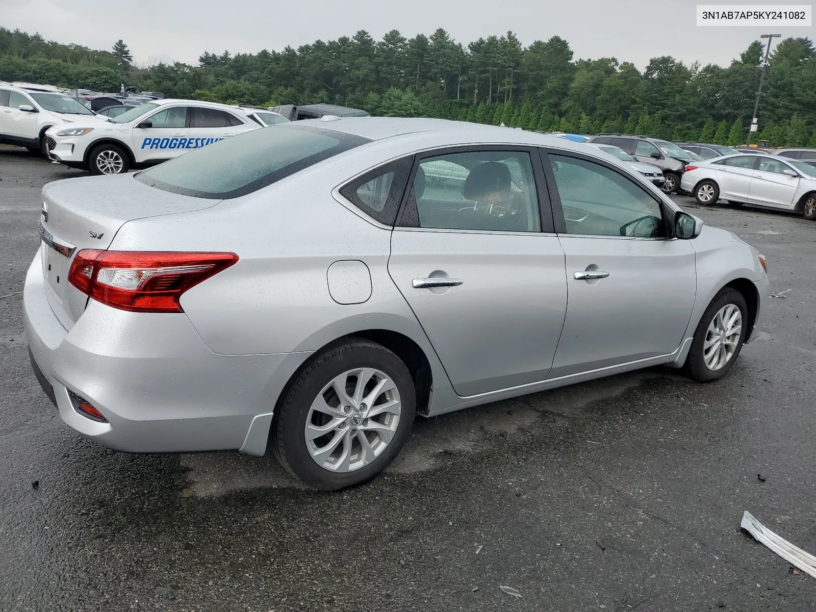 2019 Nissan Sentra S VIN: 3N1AB7AP5KY241082 Lot: 65685624