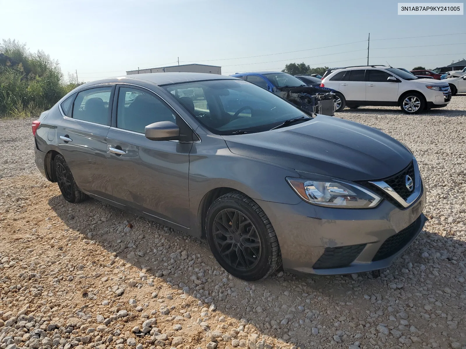 2019 Nissan Sentra S VIN: 3N1AB7AP9KY241005 Lot: 65780634