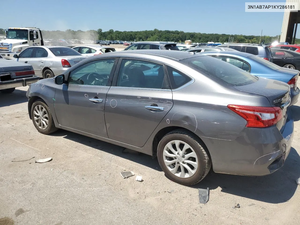 3N1AB7AP1KY286181 2019 Nissan Sentra S