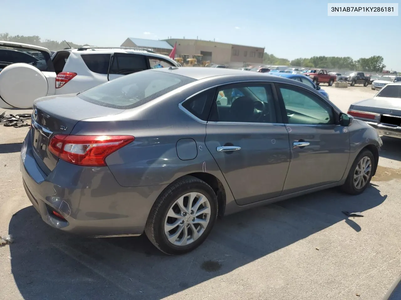 3N1AB7AP1KY286181 2019 Nissan Sentra S